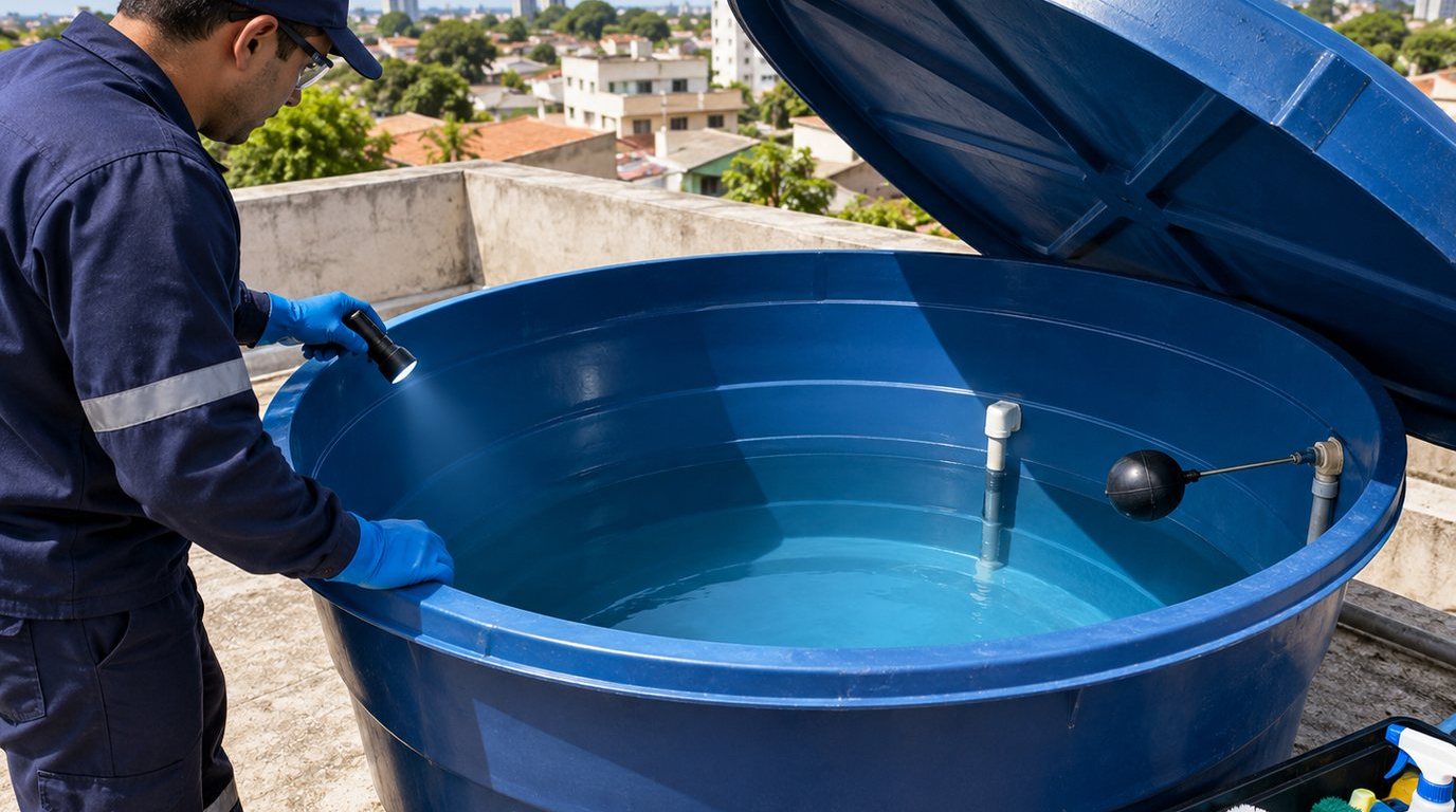 Caixa d'Água Abastecida em Fortaleza‑CE