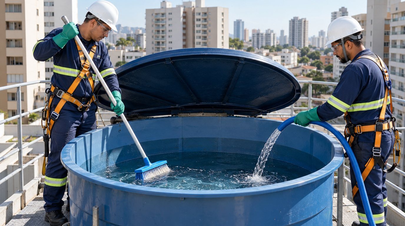 Reservatório de Condomínio em Fortaleza‑CE