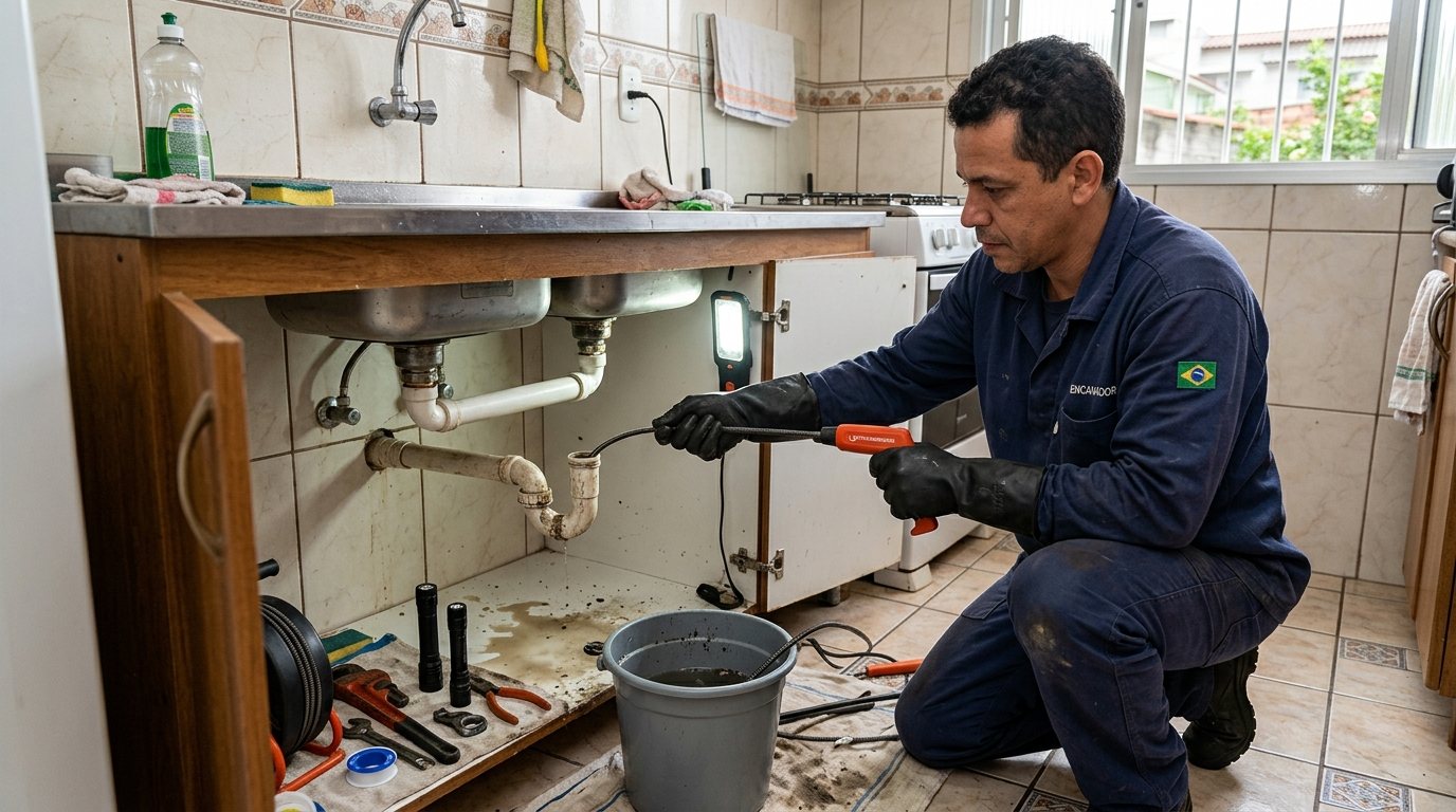 Troca de Canos e Conexões em Fortaleza‑CE